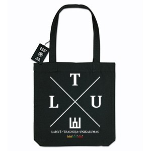 Recycled cotton shopping bag LTU LITHUANIA