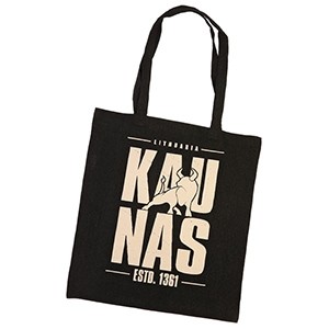 Recycled cotton shopping bag KAUNAS LITHUANIA