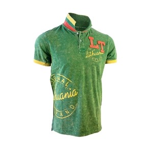 Green color Polo t-shirts 