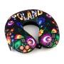 Quilted velvet Poland travel pillow