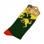 Men's cotton green socks Lithuania with Vytis