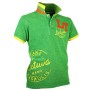 Green Polo Shirt "My Lithuania My World" – Premium Quality and Style