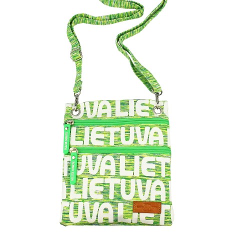 Žalia sportinio stiliaus kaklo, kelioninė piniginė Lietuva