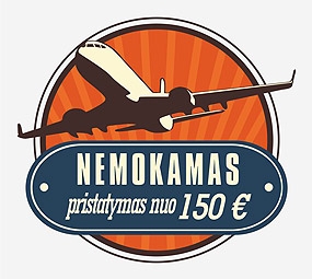 Nemokamas pristatymas nuo 150€