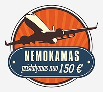 Nemokamas pristatymas nuo 150 €